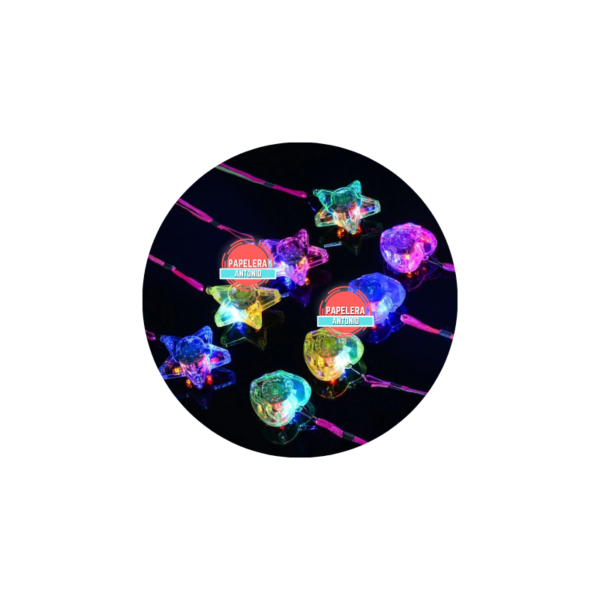 Collares luminosos x10