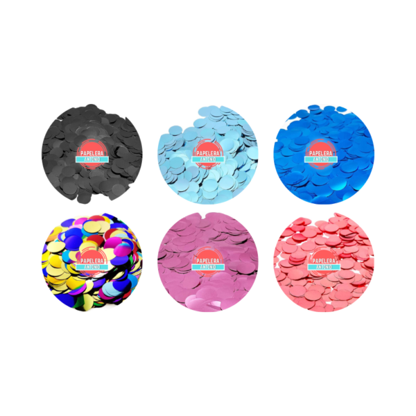 Confeti de colores 10 grs x10